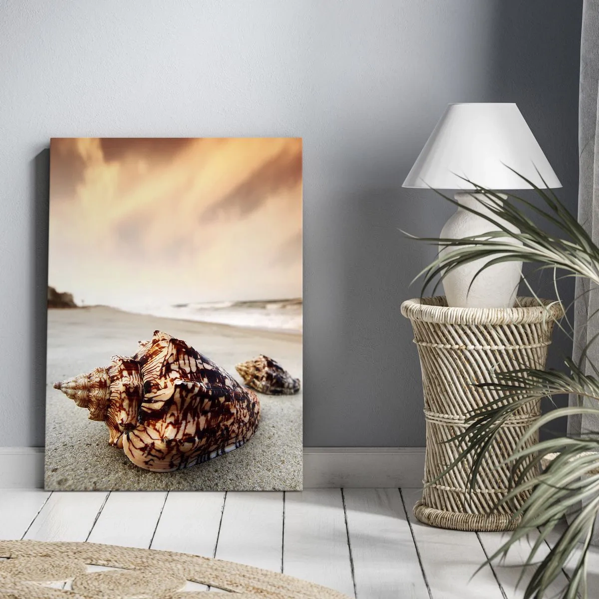 Obraz na plátne - Vyhnankyne vĺn - 45x80 cm