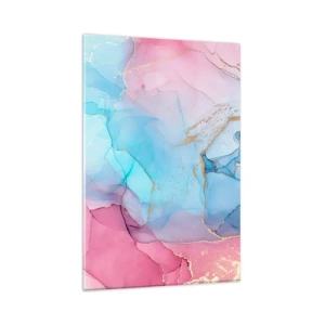 Obraz na skle - Stretávanie a prelínanie - 80x120 cm