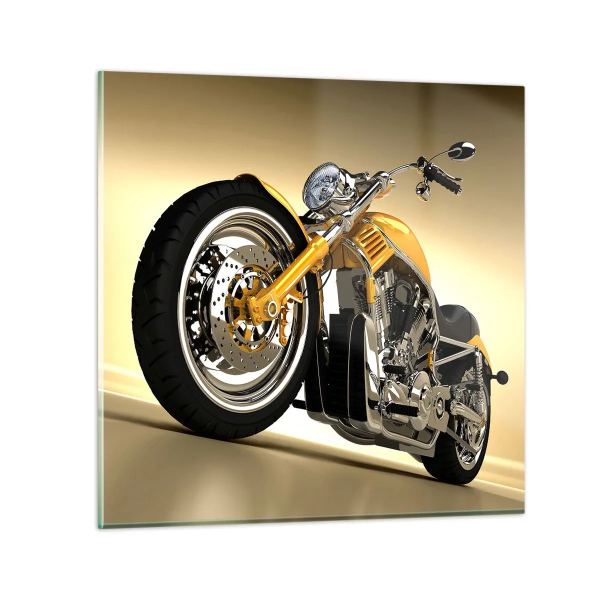 Obraz na skle - Sen o sile a rýchlosti - 70x70 cm