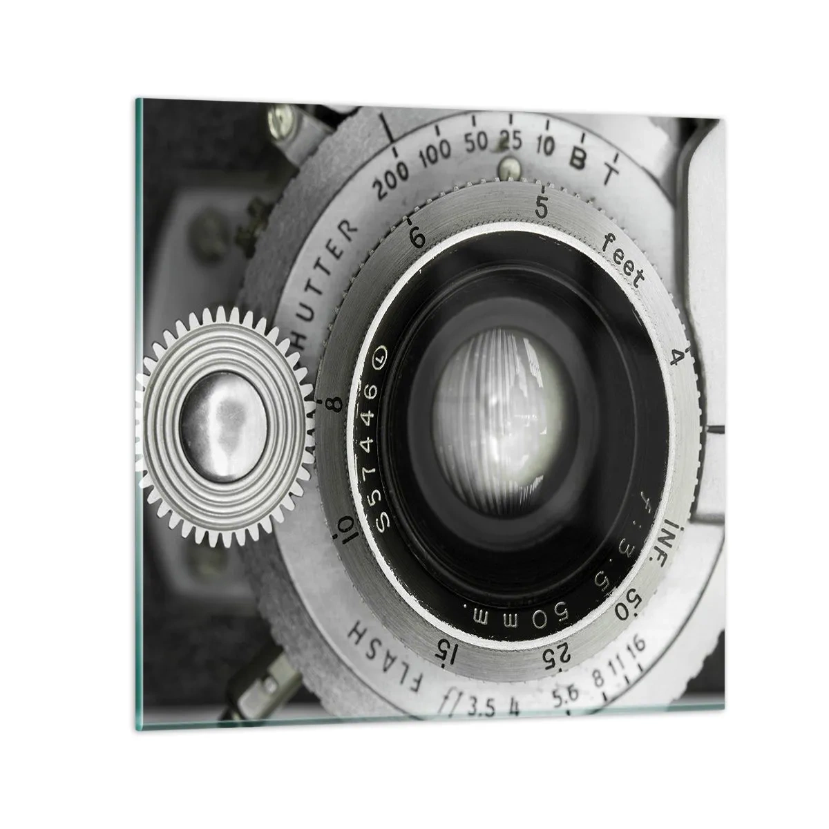 Obraz na skle - Príbeh o Hollywoode - 50x50 cm