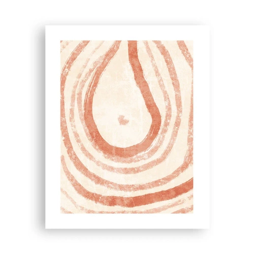 Plagát - Koralové kruhy – kompozícia - 40x50 cm