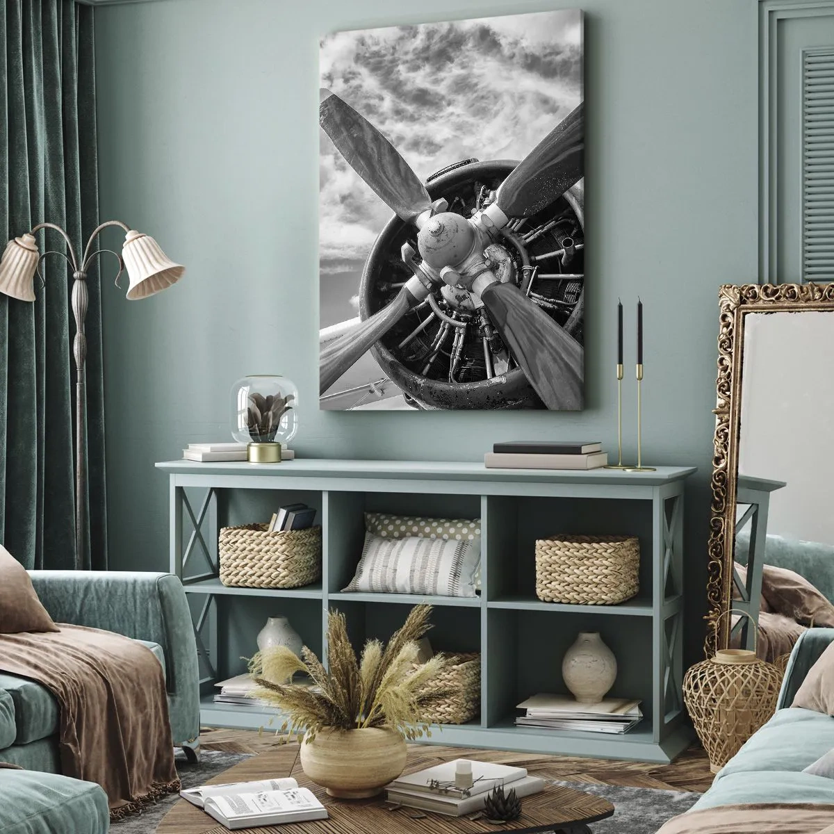 Obraz na plátne - Dobyvateľ oblohy - 50x70 cm