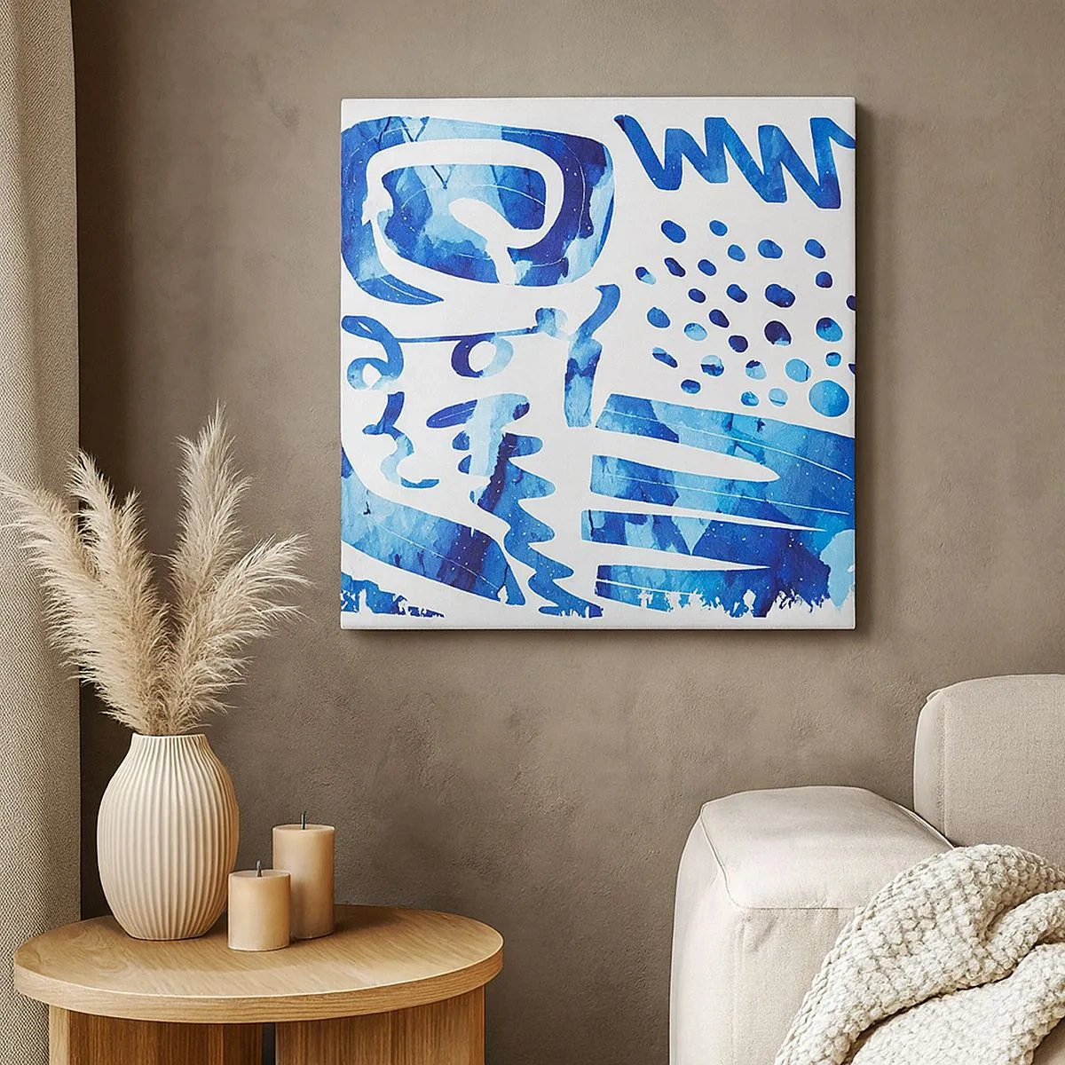 Obraz na plátne - Späť ku koreňom - 30x30 cm