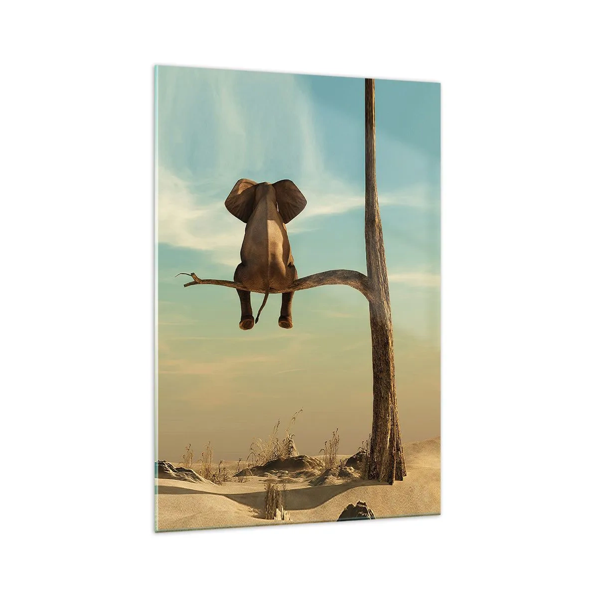 Obraz na skle - Nový uhol pohľadu - 70x100 cm