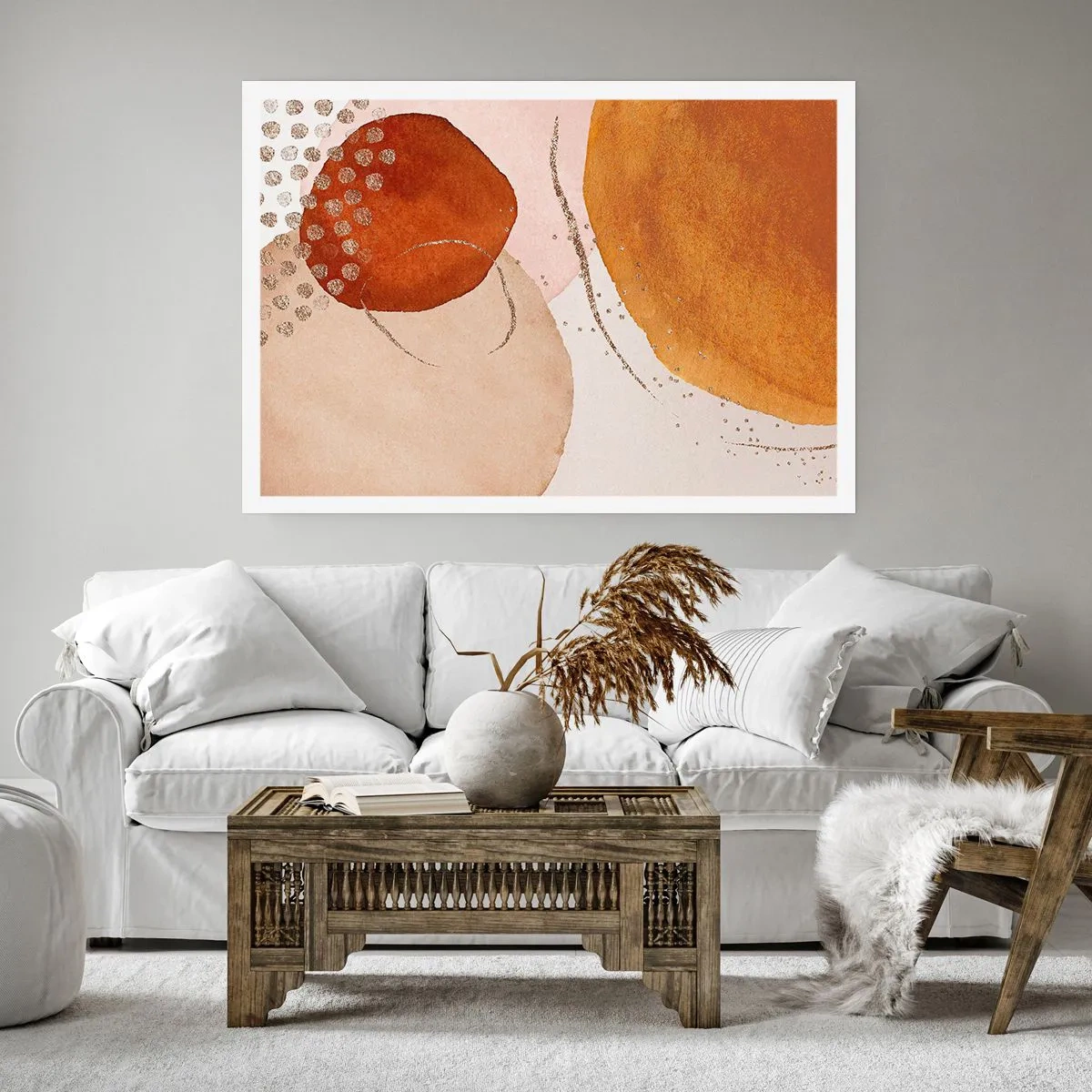 Plagát - Zaoblenie a pohyb - 91x61 cm