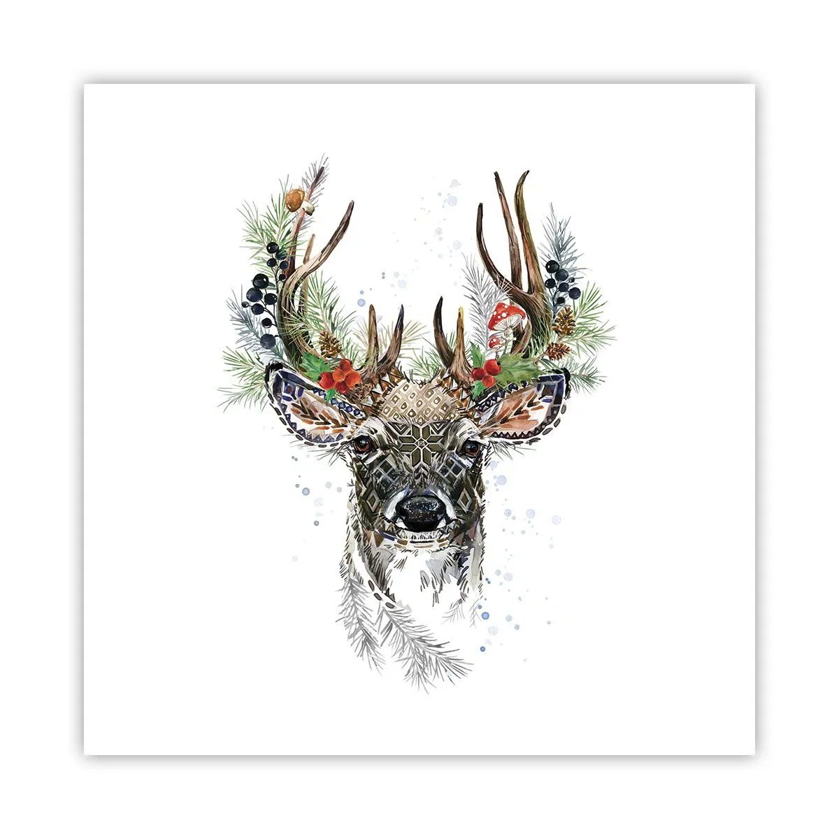 Plagát - V slávnostnom rúchu - 50x50 cm