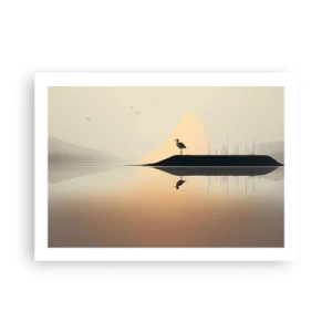 Plagát - Pán na jazere - 70x50 cm