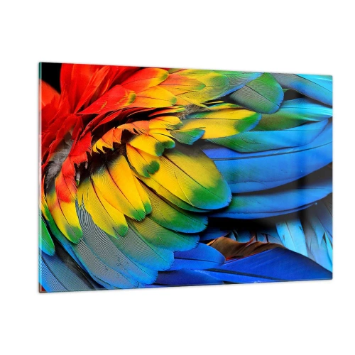 Obraz na skle - Nebeský vták - 120x80 cm