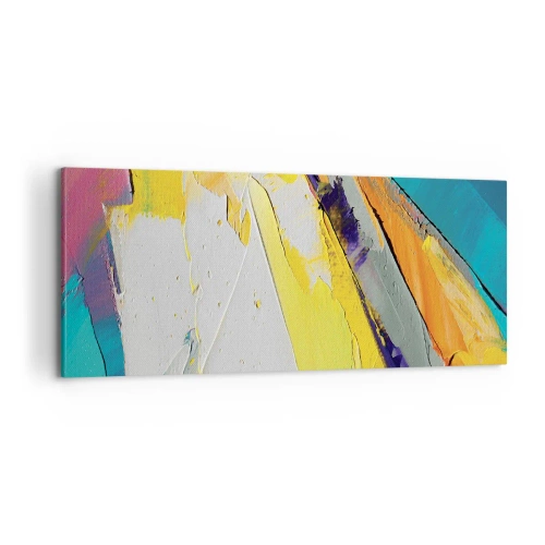 Obraz na plátne - Anatómia svetla - 100x40 cm