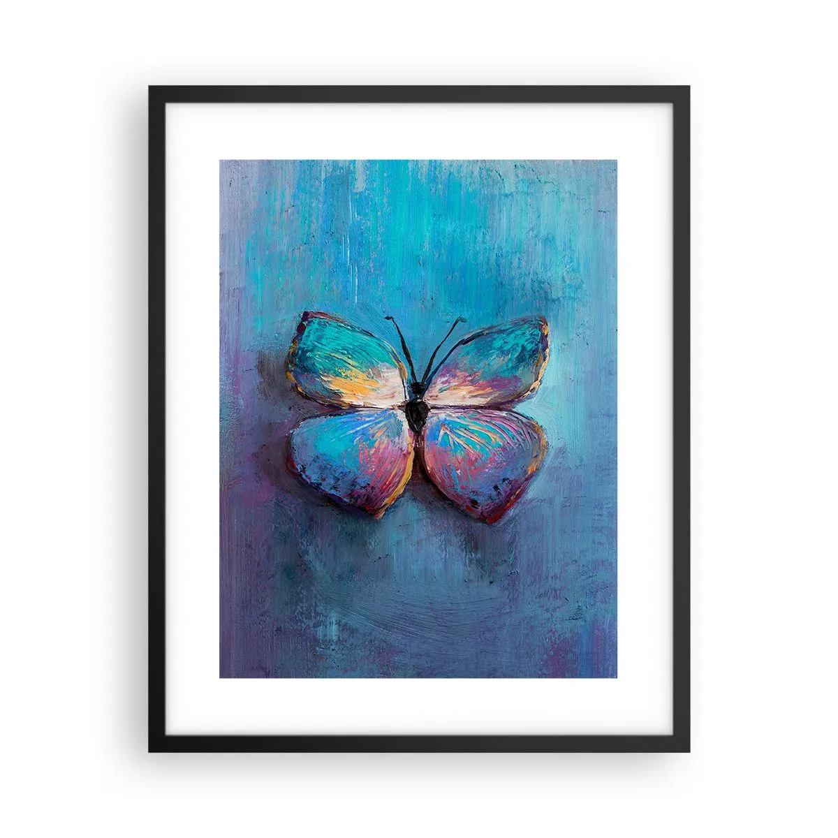 Plagát v čiernom ráme - V celej svojej kráse - 40x50 cm