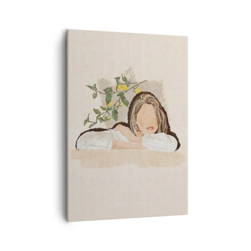 Obraz na plátne - Kráska z juhu - 50x70 cm