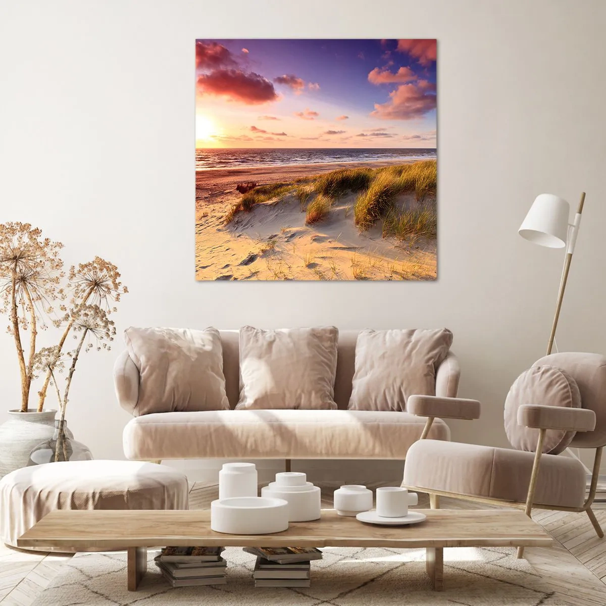 Obraz na plátne - Už letom vonia vzduch - 70x70 cm