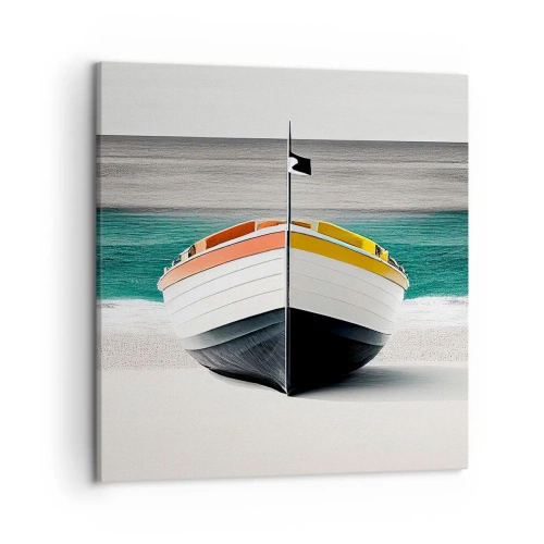 Obraz na plátne - Na správnom mieste - 50x50 cm