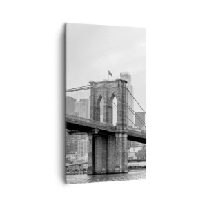 Obraz na plátne - Newyorské zázraky - 45x80 cm