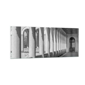 Obraz na skle - Slnečná arkáda - 100x40 cm