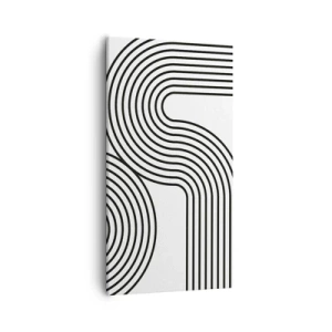 Obraz na plátne - V zákrute - 55x100 cm