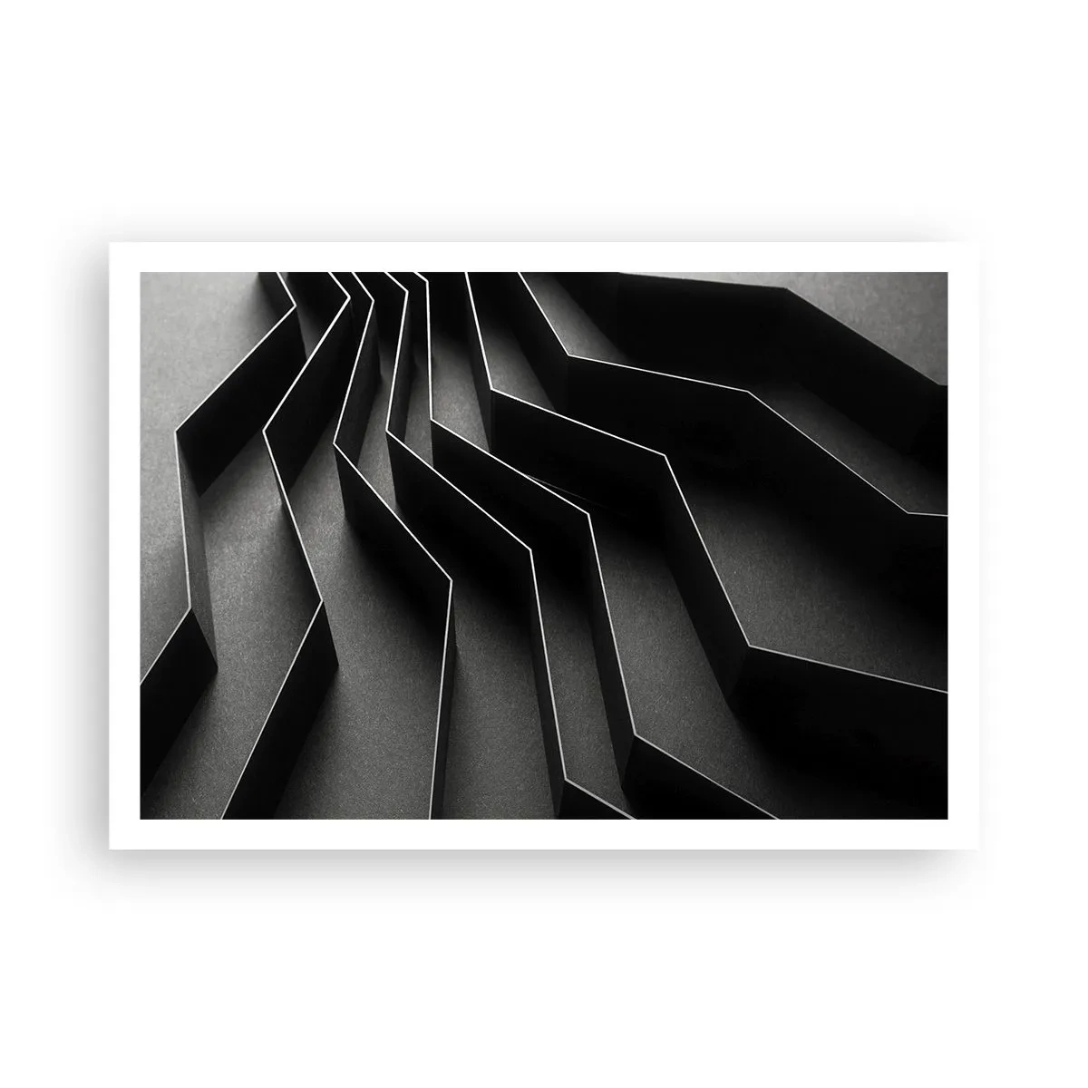 Plagát - Priestorový poriadok - 100x70 cm