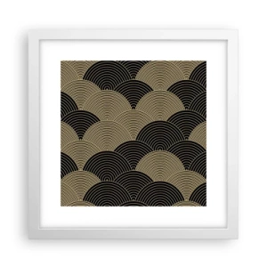 Plagát v bielom ráme - Jednota v mnohosti - 30x30 cm