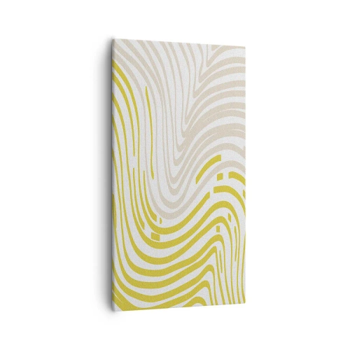 Obraz na plátne - Kompozícia s miernym ohybom - 55x100 cm