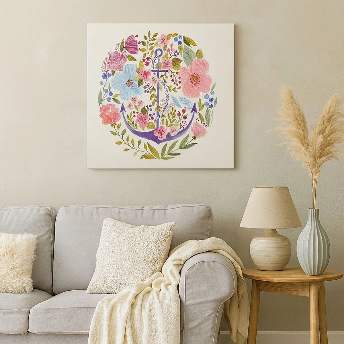 Obraz na plátne - Námorníkov krásny sen - 30x30 cm