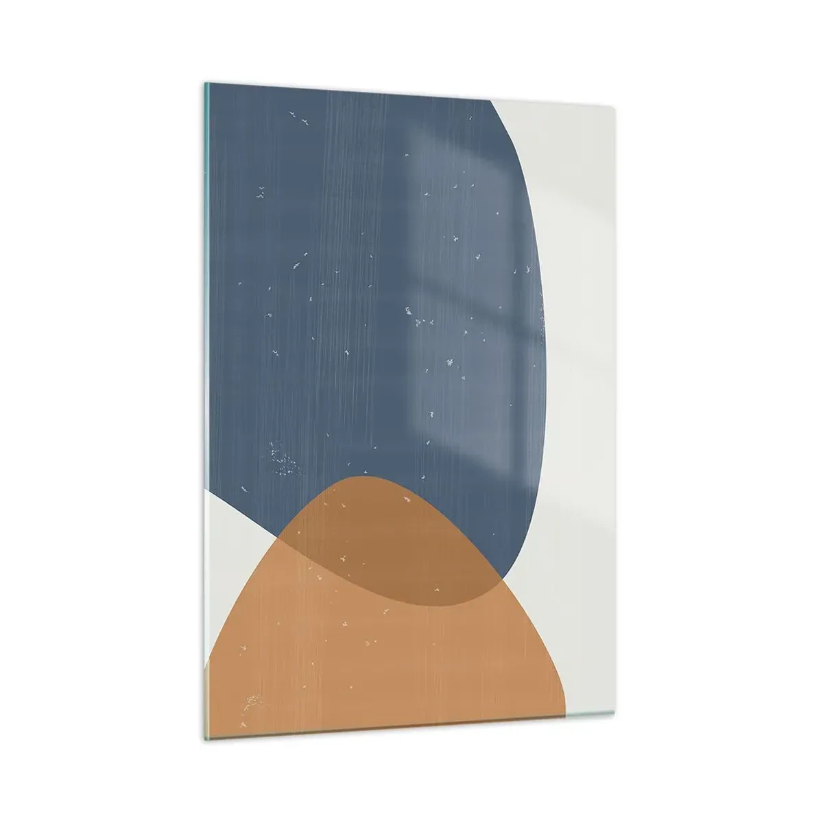 Obraz na skle - Ovály a vplyvy - 50x70 cm