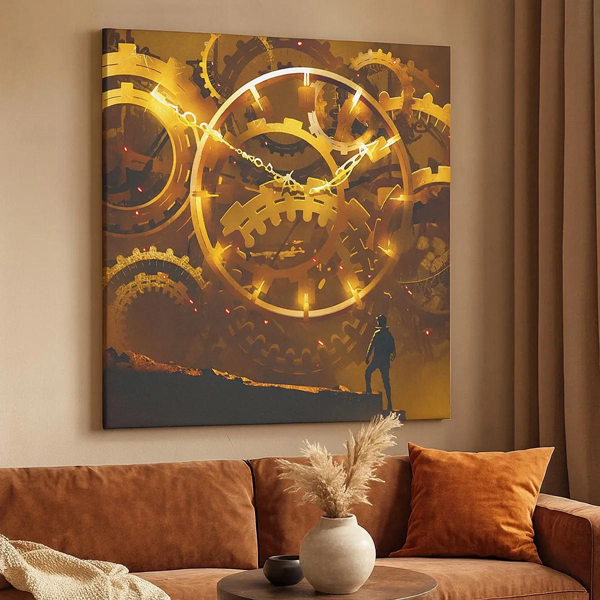 Obraz na plátne - Pri zdrojoch času - 30x30 cm