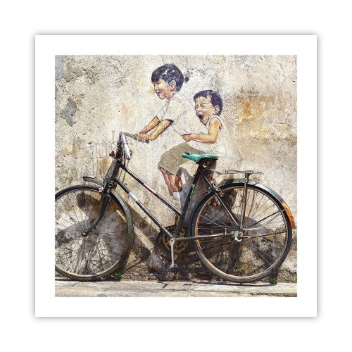 Plagát - Pravda alebo klam? - 50x50 cm