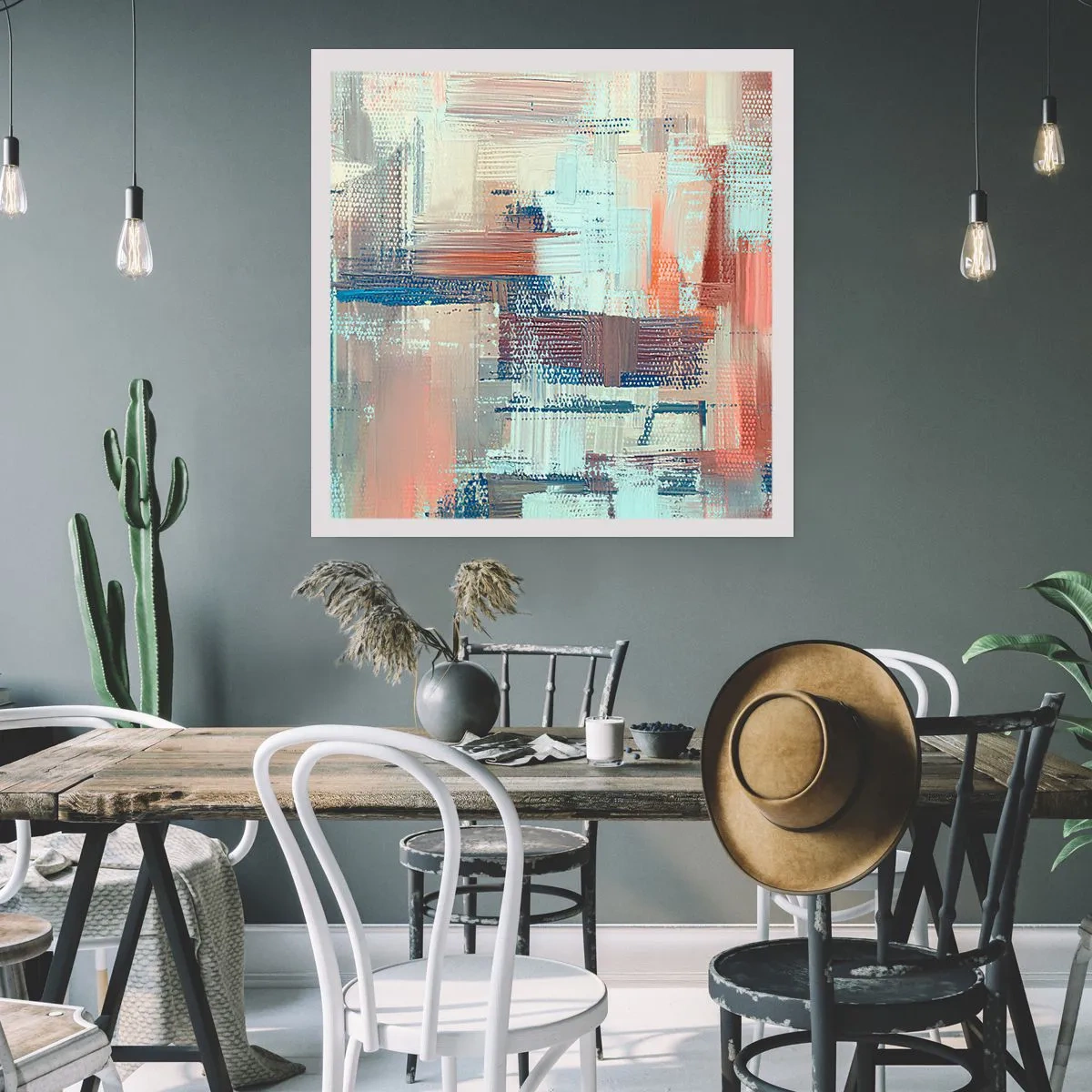 Plagát - Dostať sa k svetlu - 30x30 cm