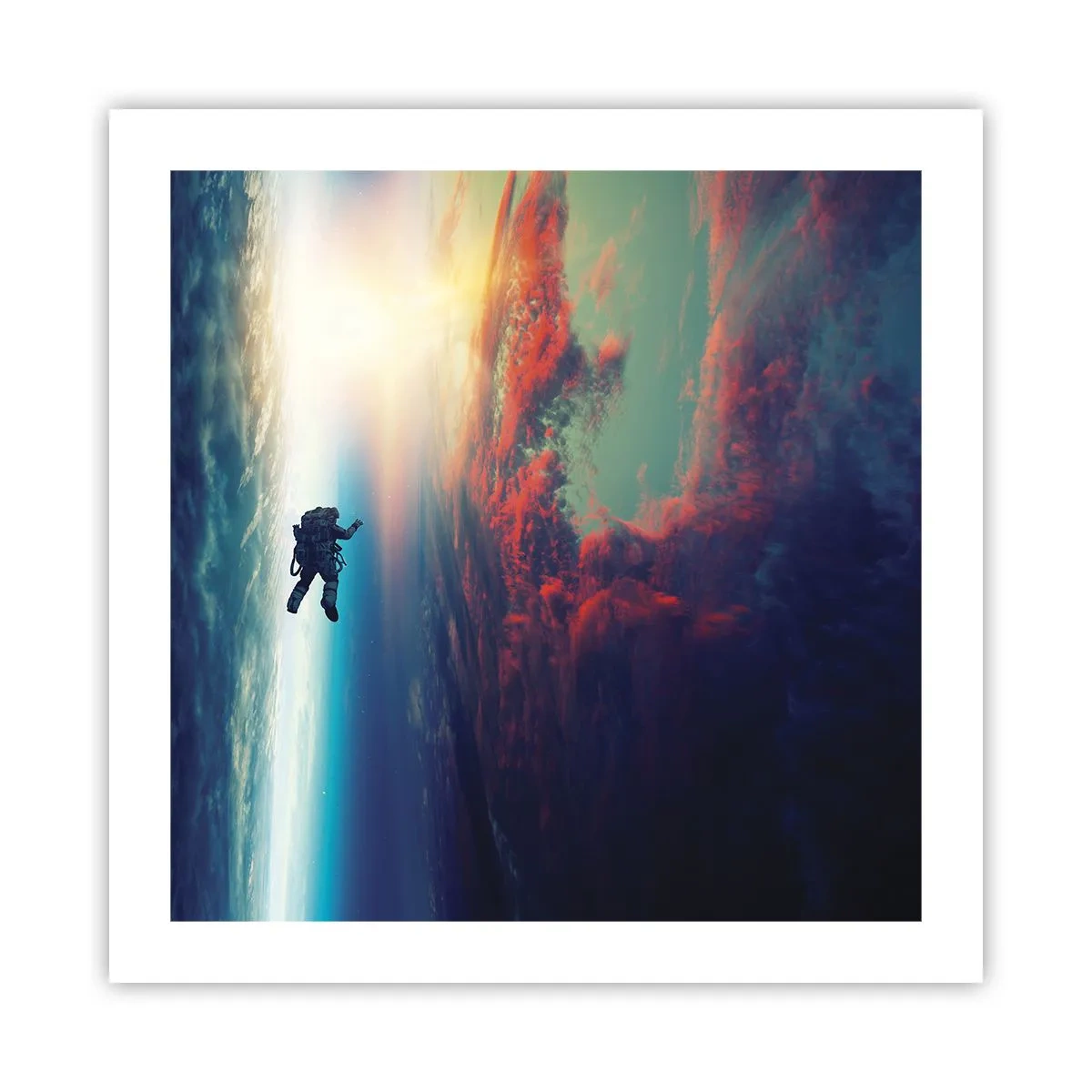 Plagát - Tvárou v tvár vesmíru - 50x50 cm