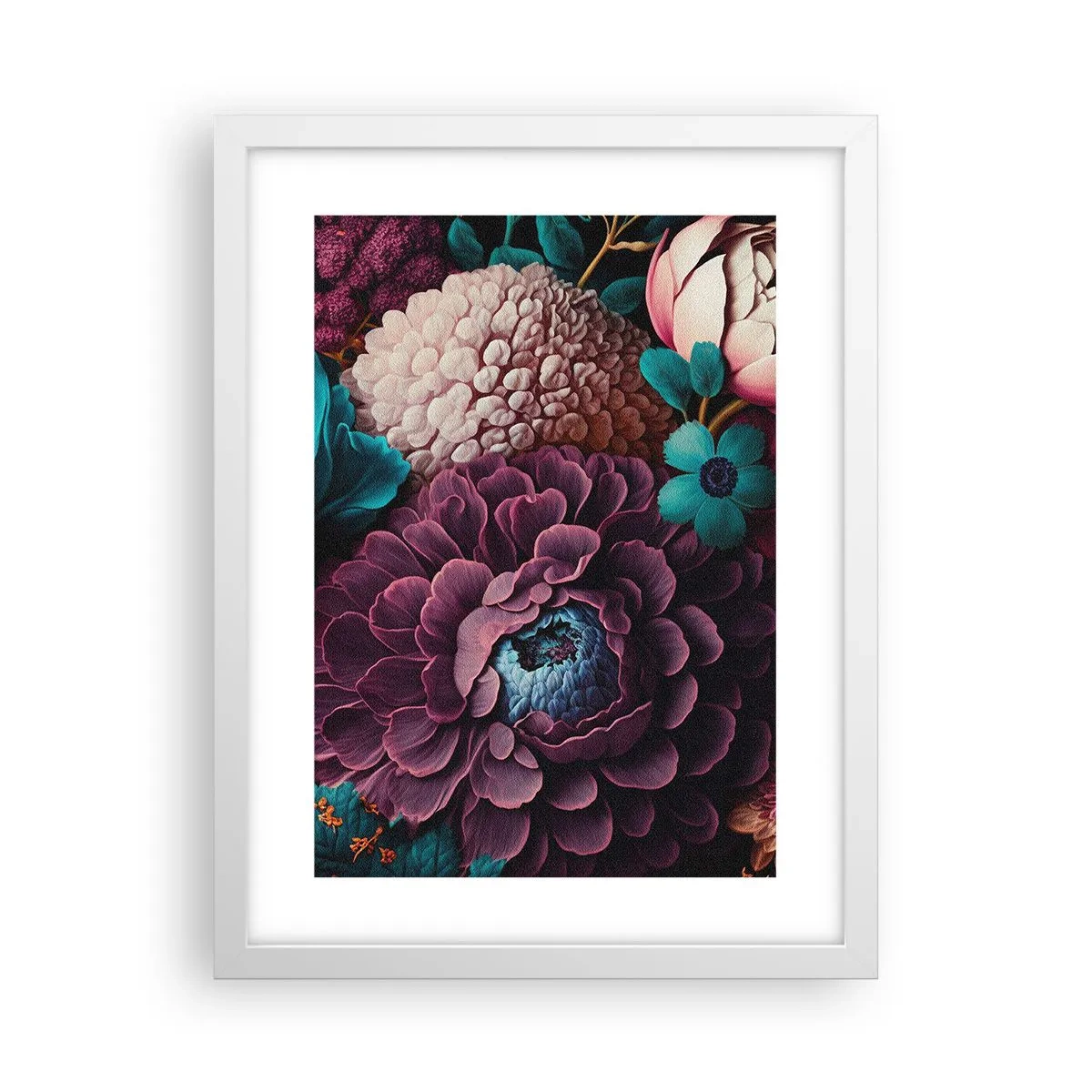 Plagát v bielom ráme - Úroda prírody - 30x40 cm