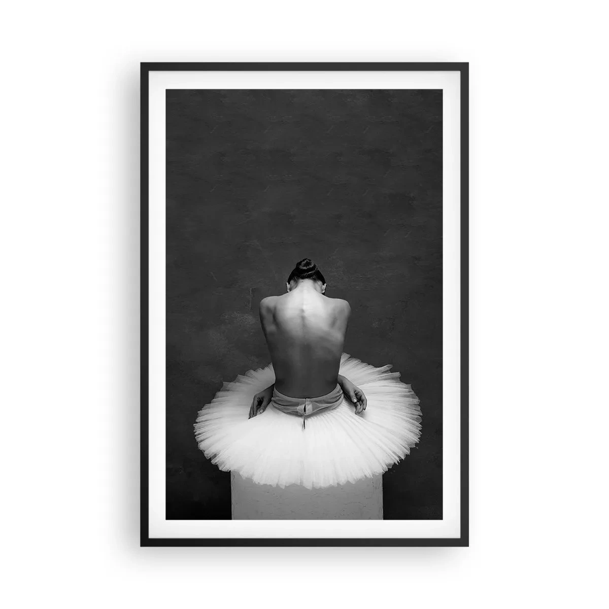 Plagát v čiernom ráme - Práve prekvitá - 61x91 cm