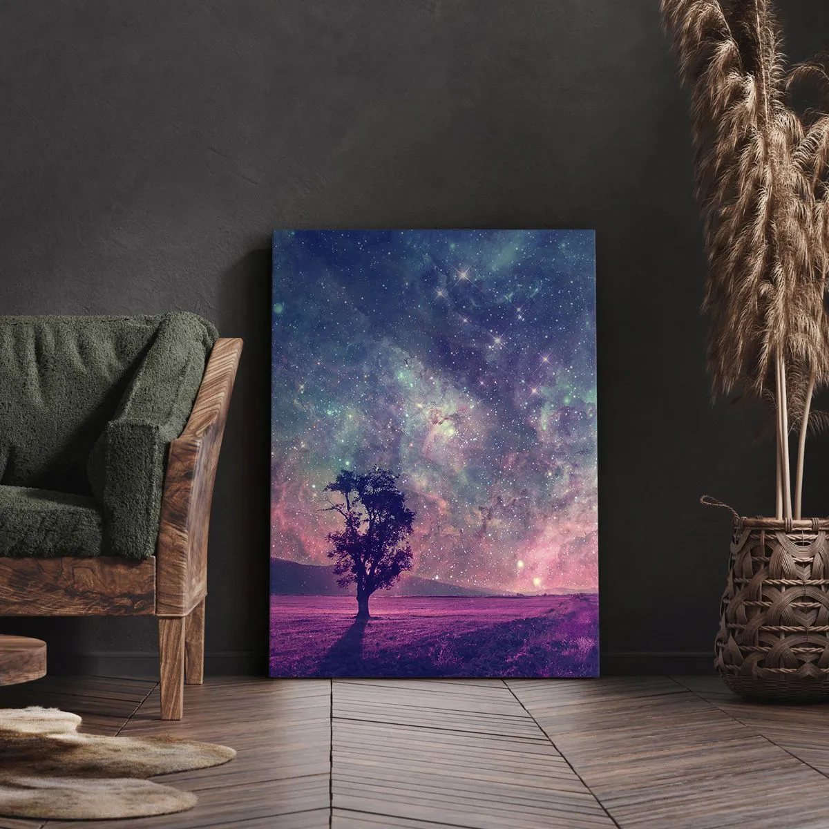 Obraz na plátne - Pod magickou oblohou - 50x70 cm