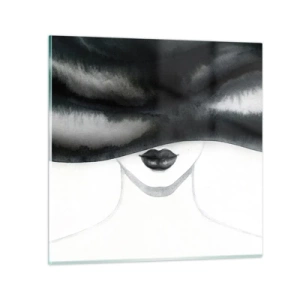 Obraz na skle - Zmyselná záhada - 40x40 cm