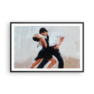 Plagát v čiernom ráme - Tango mojich túžob a snov - 91x61 cm