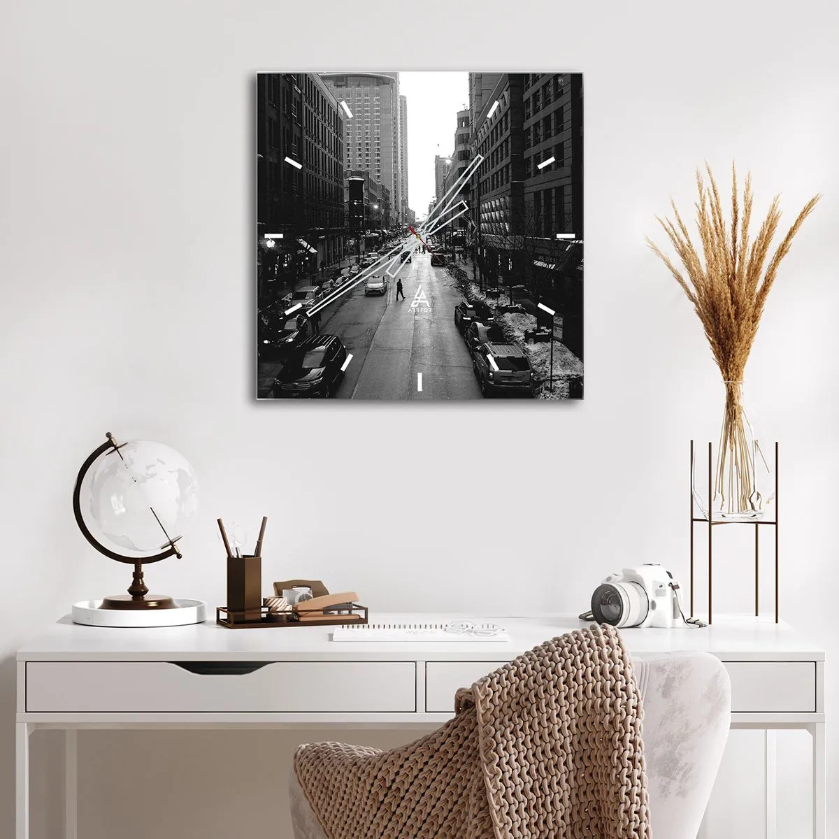 Nástenné hodiny - Ďalší deň, ako každý iný - 30x30 cm