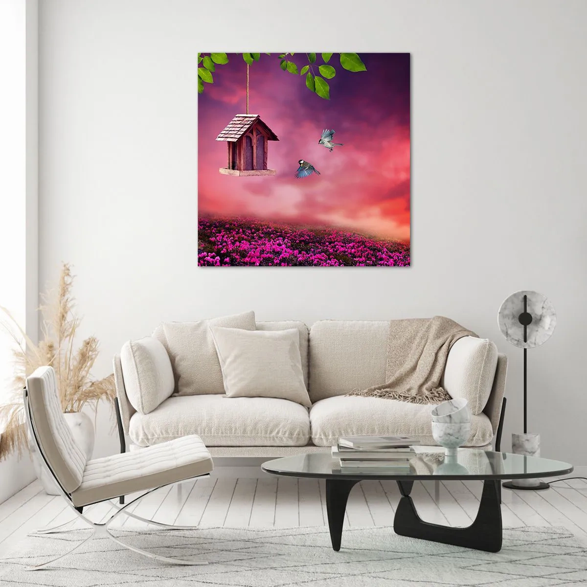 Obraz na skle - Pozvanie na večeru - 40x40 cm