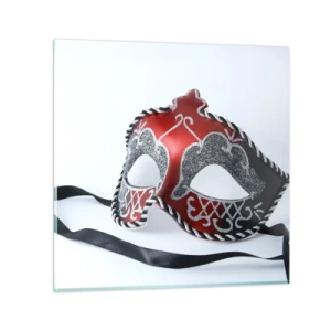 Obraz na skle - Pozvánka na bál - 40x40 cm