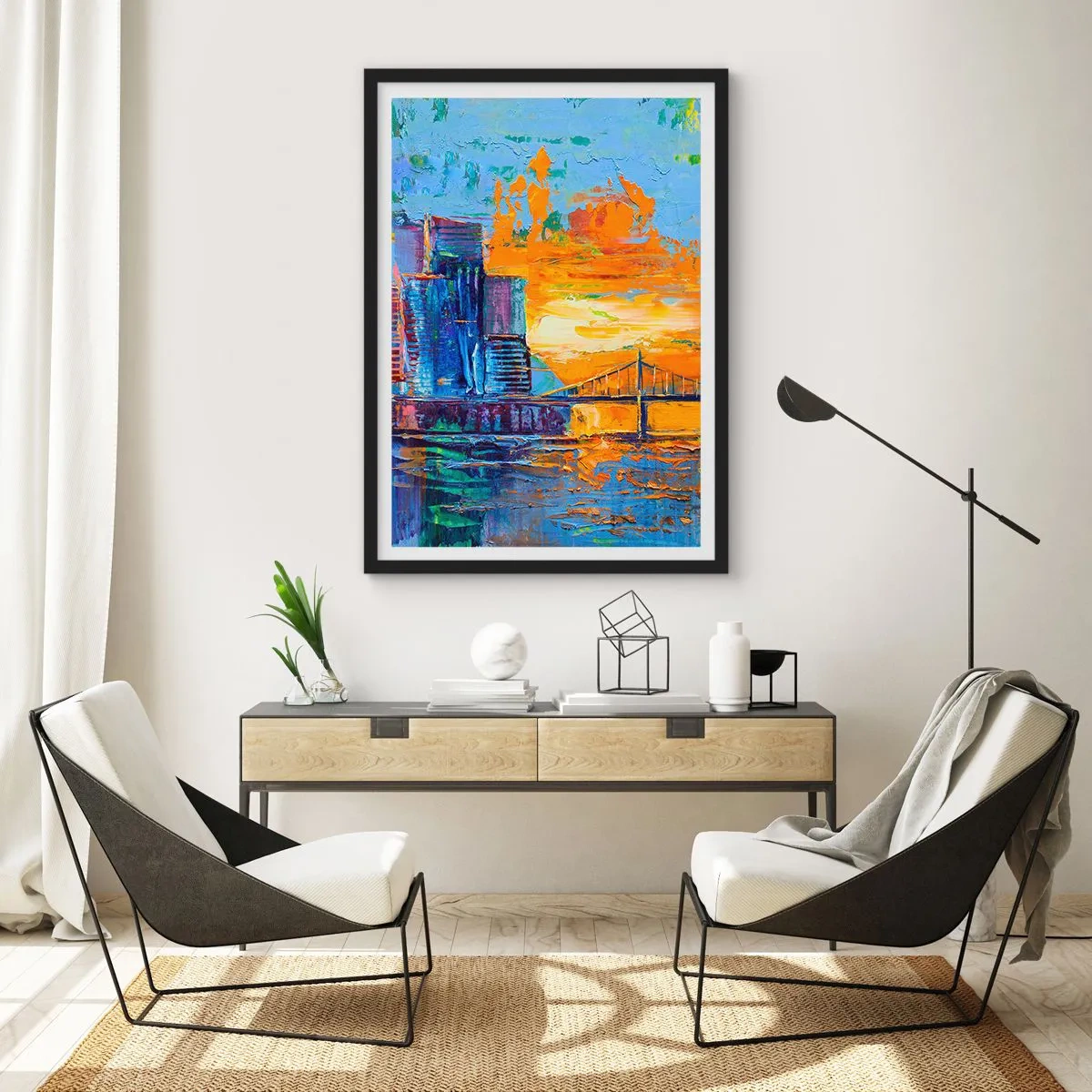 Plagát v čiernom ráme - Kultúra a príroda - 40x50 cm