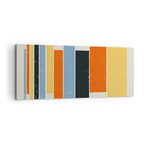 Obraz na plátne - Záznam hudby - 100x40 cm