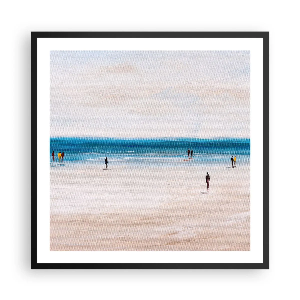 Plagát v čiernom ráme - Prirodzená potreba - 60x60 cm