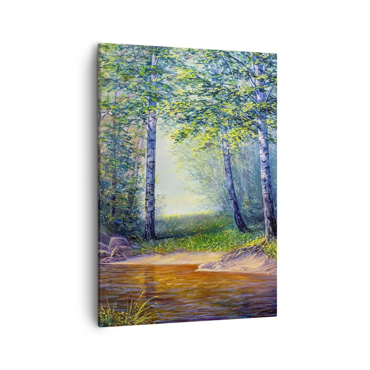 Obraz na plátne - Idylické prostredie - 50x70 cm