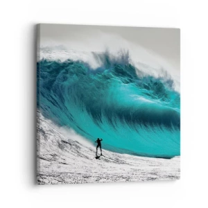 Obraz na plátne - Výzva prijatá - 30x30 cm