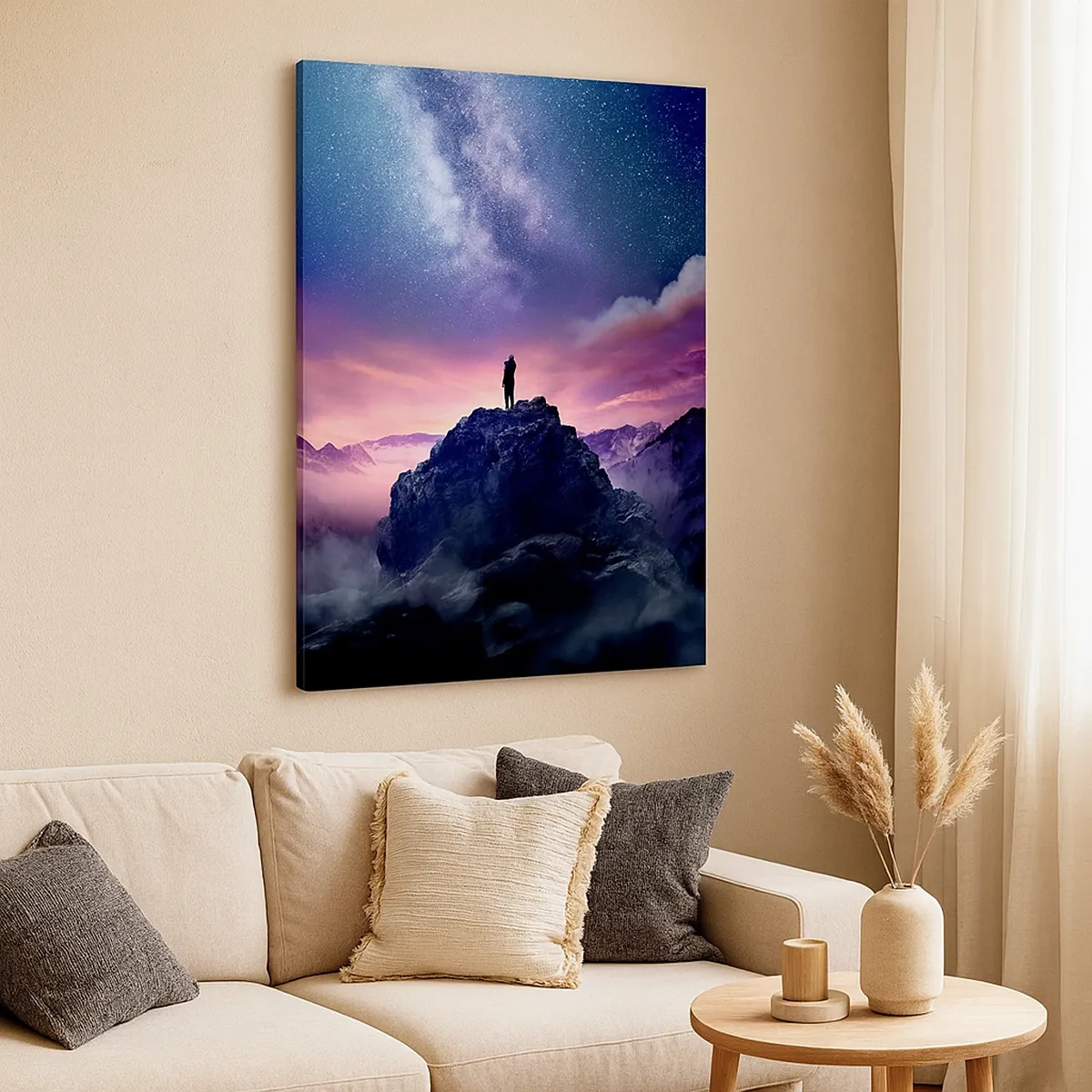 Obraz na plátne - A pocítil život - 50x70 cm