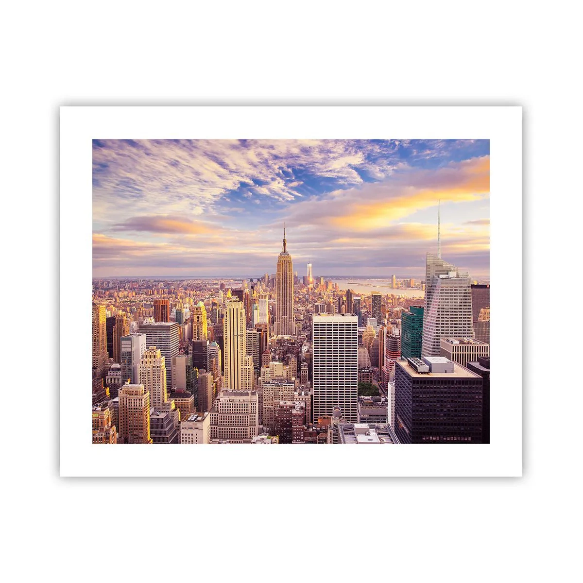 Plagát - Dosiahnuť samotné oblaky - 50x40 cm