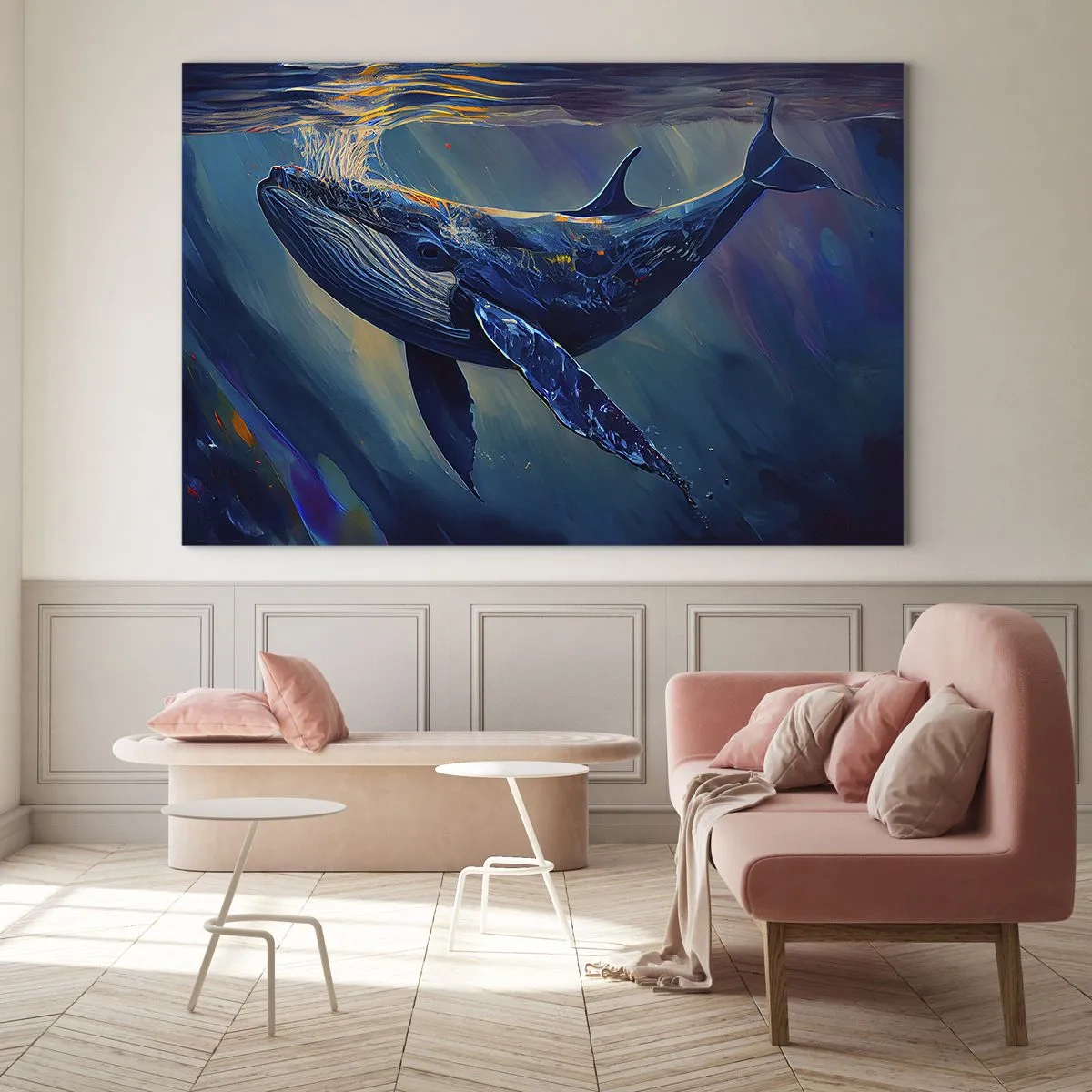 Obraz na skle - Vitaj v mojom svete - 120x80 cm