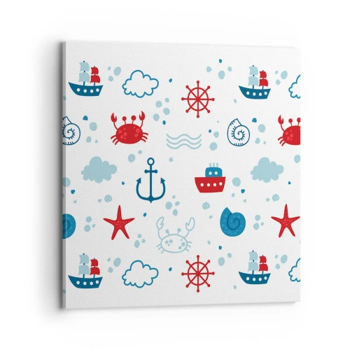 Obraz na plátne - Morská rozprávka - 70x70 cm