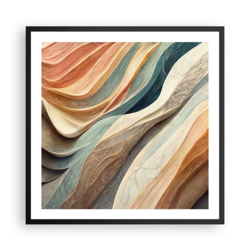 Plagát v čiernom ráme - Okamih pred zmenou - 60x60 cm