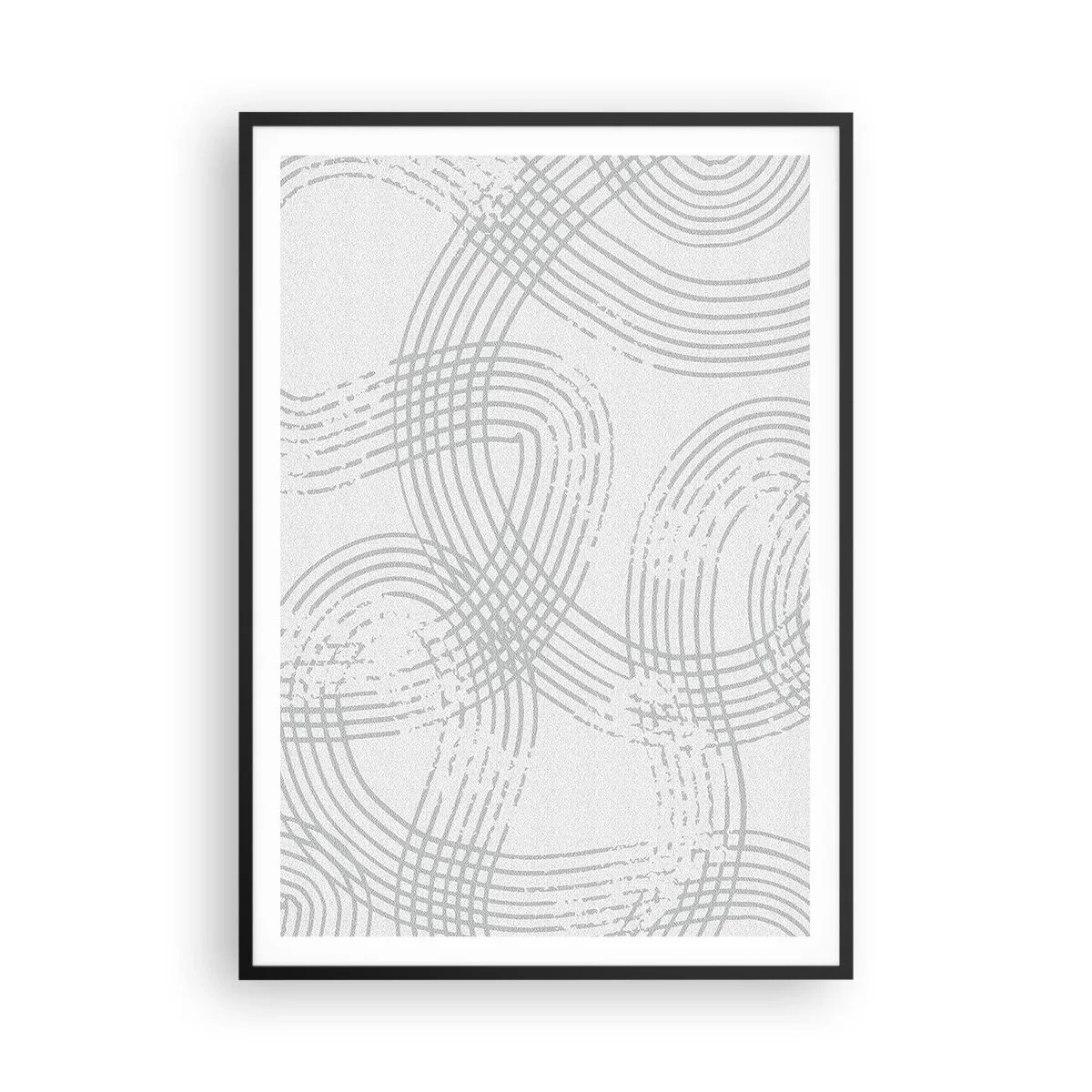 Plagát v čiernom ráme - Jednoduché východisko neexistuje - 70x100 cm