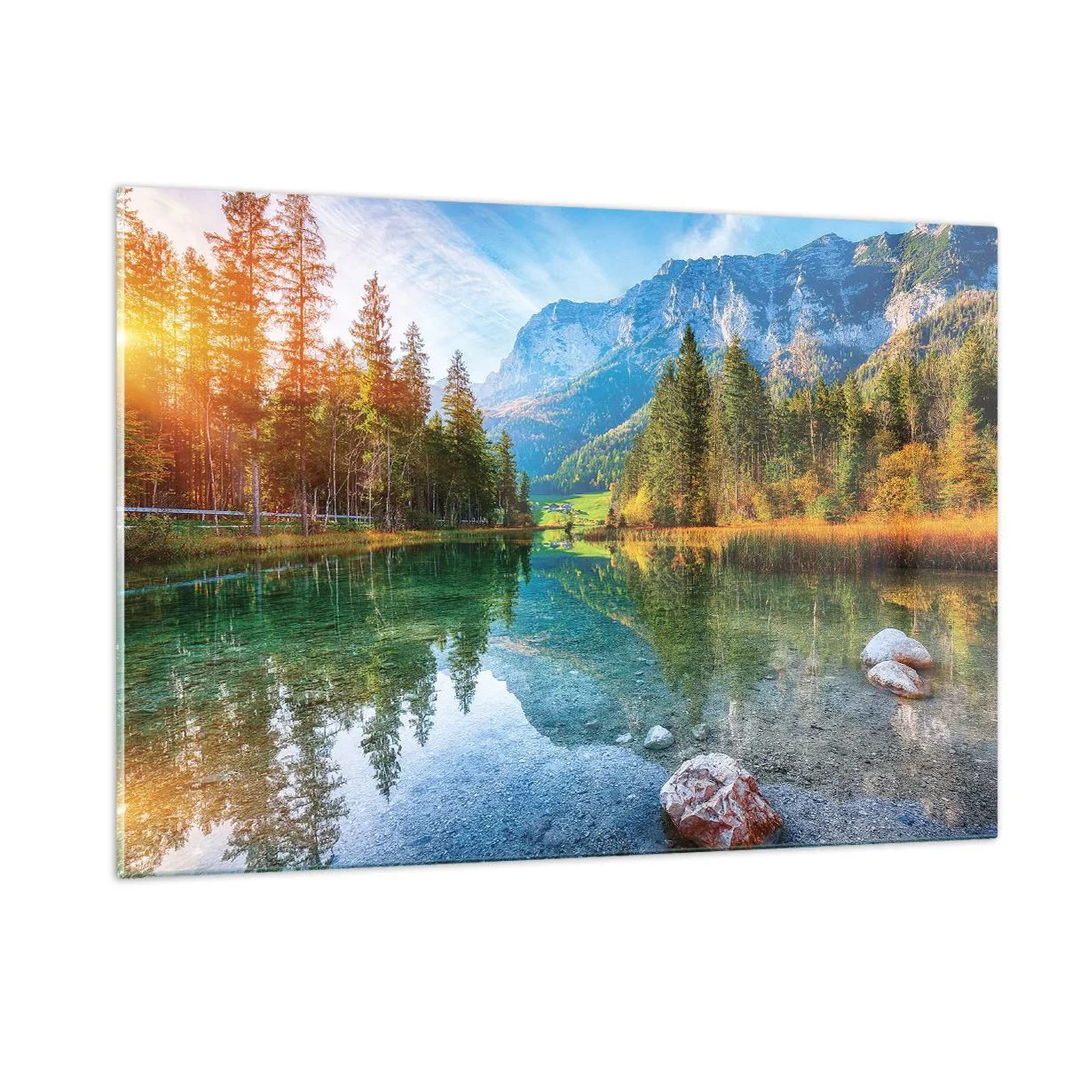 Obraz na skle - Nežnosť jesene - 120x80 cm
