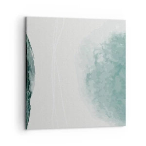 Obraz na plátne - Stretnutie s hmlou - 60x60 cm